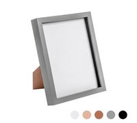 Nicola Spring 3D Box Photo Frame - 8 X 10" - Grey