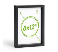 Nicola Spring 3D Box Photo Frame - A4 (8 X 12") - Black