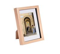 Nicola Spring 3D Shadow Box Frame - Light Wood A5 Frame (14 x 21cm) - White Mount (10 x 15cm) - Pack of 1