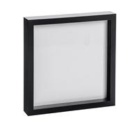 Nicola Spring 3D Box Photo Frame - 20 X 20" - Black, Black