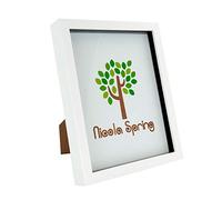 Nicola Spring 3D Box Photo Frame - 8 X 10" - White, White