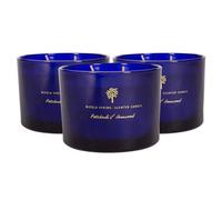 Nicola Spring 3X Patchouli & Rosewood Scented Candles 350G 38H Natural Double Wick Soy Wax Aromatherapy Candle Home Fragrance