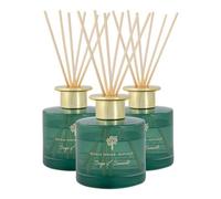 Nicola Spring 3X Sage & Seasalt Scented Reed Diffusers - 200Ml - Aromatherapy 6 Sticks Air Freshener Home Fragrance