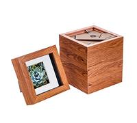 4x4" 3D Box Photo Frames 2x2" x5 Nicola Spring White One Size