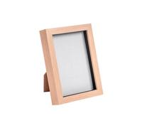 Nicola Spring 5 X 7" Photo Frame - Light Wood - 3D Photo Frame Picture Frame Box Portrait Display Case (20 X 15Cm)