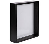 Nicola Spring 8 X 10" Deep Photo Frame - Black - 3D Deep Box Picture Frame Portrait Display Case (27.5 X 22.5Cm)