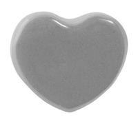 Nicola Spring Ceramic Cabinet Knob - Grey Heart