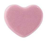Nicola Spring Ceramic Cabinet Knobs - Pink Heart - Pack of 12 | Decorative Cabinet Knob for Cupboards, Drawers, Wardrobes, Dressers, Kitchen Cabinets, Bathroom Furniture & Home Storage