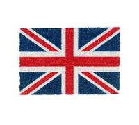 Nicola Spring Coir Door Mat - 60 X 40Cm - Union Jack - Indoor Outdoor Floor Mat Dirt Trapper Rug Non Slip Backing Doormat