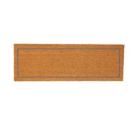 Nicola Spring Coir Double Door Mat - 120 X 40Cm - Grey Inset