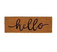 Nicola Spring Coir Step Mat - 60 X 20Cm - Hello