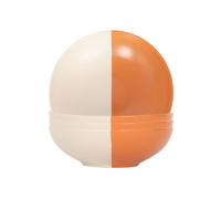 Nicola Spring Colour Block Stoneware Pasta Bowls - 20.5cm - Pack of 4 in Orange Nicola Spring Orange
