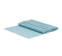 Nicola Spring Cotton Fabric Placemats - Olympic Blue - Pack Of 6