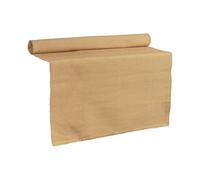 Nicola Spring Cotton Fabric Table Runner - 48Cm X 183Cm - Beige