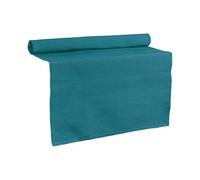 Nicola Spring Cotton Fabric Table Runner - 48Cm X 183Cm - Denim Blue