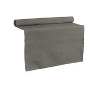 Nicola Spring Cotton Fabric Table Runner - 48Cm X 183Cm - Steel Grey