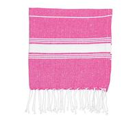 Nicola Spring Cotton Hand Towel - 100 x 60cm - Pink - Pack of 1 - Turkish Hammam Small Quick Drying Bathroom Face Cloth Hand Towel Kitchen Cloth