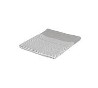 Nicola Spring Cotton Tea Towel - 70Cm X 50Cm - Light Grey Pinstripe