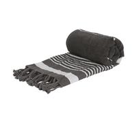 Nicola Spring Deluxe 100% Cotton Turkish Beach Towel - 160Cm X 90Cm - Charcoal