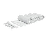 Nicola Spring Deluxe Cotton Turkish Bath Towels - Light Grey - Pack Of 4