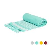 Nicola Spring Deluxe Turkish Cotton Bath Towel - 162 X 90Cm - Aqua