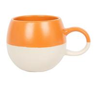 Nicola Spring Dipped Stoneware Sphere Mug - 340Ml - Burnt Orange