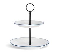 White Farmhouse Cake Stand - 21cm Nicola Spring White One Size
