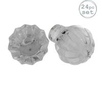 Nicola Spring Glass Cabinet Knobs - Round - Pack of 24 in Clear | Size: 1000mm x 500mm Nicola Spring Clear 1000mm x 500mm