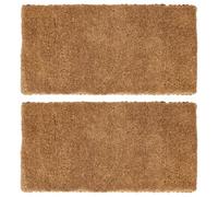 Nicola Spring Handmade Coir Door Mats - 120 X 60Cm - 2X Premium Indoor Outdoor Entry Mat Dirt Trapper Rug Boot Scraper Doormat