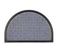 Nicola Spring Heavy Duty Door Mat - 60 X 40Cm - Grey