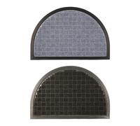 Nicola Spring Heavy Duty Half Moon Door Mat Set - 60 x 40cm | Size: 40 cm x 60 cm Nicola Spring Multicolor 40 cm x 60 cm