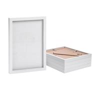 Nicola Spring Photo Frames - A4 (8" X 12") - White - Pack Of 5