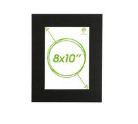 Nicola Spring Picture Mount For 8 X 10" Frame - Photo Size 5 X 7" - Black