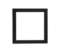 Nicola Spring Picture Photo Mount - To Fit Frame Size 10 x 10 for Image Size 8 x 8 - Black