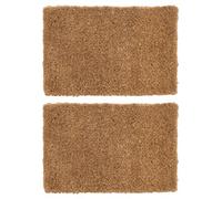 Nicola Spring Premium Handmade Coir Door Mats - 60Cm X 40Cm - Pack Of 2