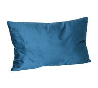 Nicola Spring Rectangle Velvet Cushion - 60Cm X 40Cm - Blue, Blue