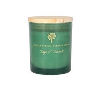 Nicola Spring Sage & Seasalt Scented Candle - 130G 21H Natural Single Wick Soy Wax Aromatherapy Candle Home Fragrance