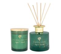 Nicola Spring Scented Candle & Reed Diffuser Set - 130G - Sage & Seasalt