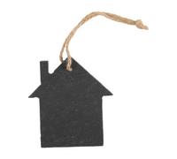 Nicola Spring Slate Christmas Tree Decoration - 7 X 7.5Cm - House