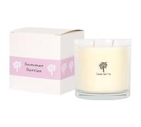 Nicola Spring Soy Wax Scented Candle 400g - Summer Berries Fragrance - Double Wick 45 Hour Burn Eco-Friendly Large Jar Candle for Relaxation, Aromatherapy, Home Décor & Luxury Gifting