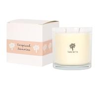 Nicola Spring Soy Wax Scented Candle 400g - Tropical Sunrise Fragrance - Double Wick 45 Hour Burn Eco-Friendly Large Jar Candle for Relaxation, Aromatherapy, Home Décor & Luxury Gifting