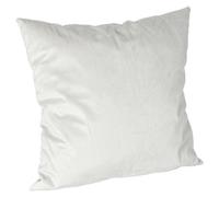 Nicola Spring Square Velvet Cushion - 55Cm X 55Cm - Cream