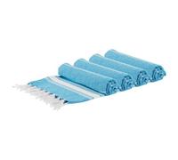 Nicola Spring Turkish Cotton Bath Towels - 170 X 90Cm - Light Blue - Pack Of 4