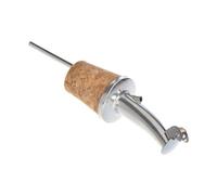 Nicolas Alziari - Cork and Metal Pourer Spout with Flap | Suitable for all Nicolas Alziari Olive Oil Cans Sized 100ml, 250ml, 500ml and 1000ml (1L) | Imported from France