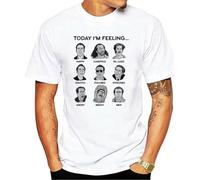 Nicolas Cage Faces T Shirt Men Funny Tee Tees Men Clothing Big White XXL