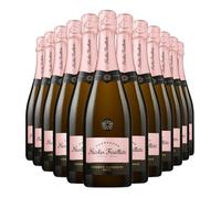 Nicolas Feuillatte Réserve Exclusive Rosé Champagne 12% ABV 12 x 75cl | Shows redcurrant, blueberry, cherry and raspberry, enhanced by hints of wild strawberry, with a balanced finish for food.