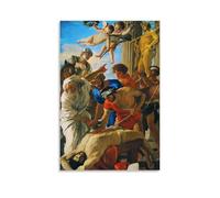 Nicolas Poussin The Martyrdom of Saint Erasmus Wall Art Prints Paintings Wall Art Bedroom Prints Home Decor Hanging Picture Canvas Paintings Unframe-style 12x18inch(30x45cm)