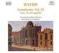 Nicolaus - Haydn : Symphonies Nos. 72,93 and 95 (Vol 15)