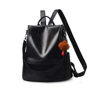 NICOLE & DORIS Backpack Women Fashion Backpack for Ladies Casual Rucksack Waterproof Anti-Theft Daypack Shoulder Bag Large Capacity Black