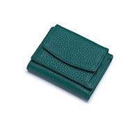 NICOLE & DORIS Card Holder Small Purse for Women Card Cases Ladies Wallet Leather RFID Blocking,with Multiple Card Slots and Roomy Compartment Dark Green